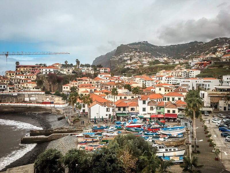 Portugal Madeira Sehenswürdigkeiten Camara de Lobos Fischehafen