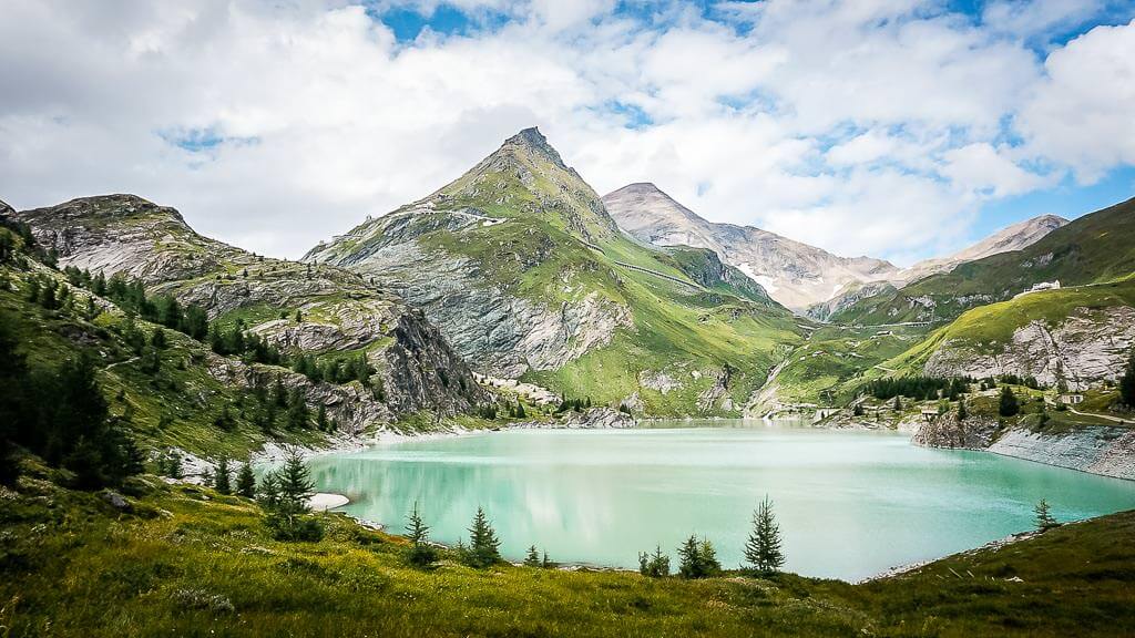 Die schönsten Orte in Österreich mit dem Margaritzen-Stausee in den Hohen Tauern -Grossglockner Region