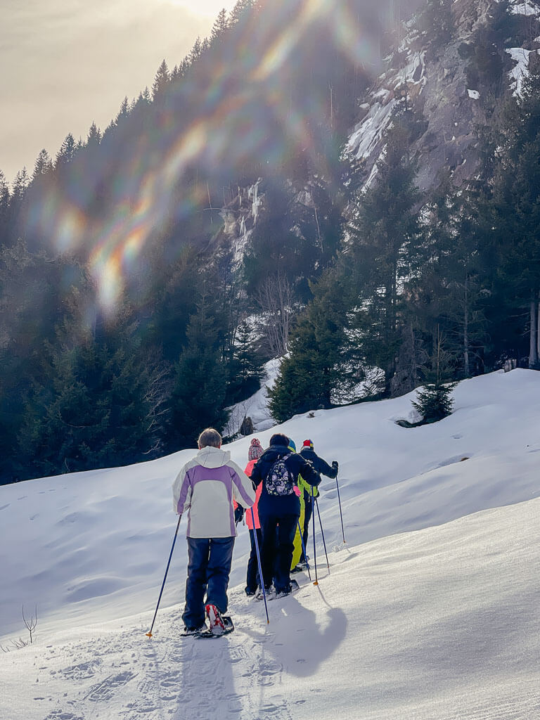 Winterurlaub in Österreich mit Schneeschuhwandern bei Bad Gastein