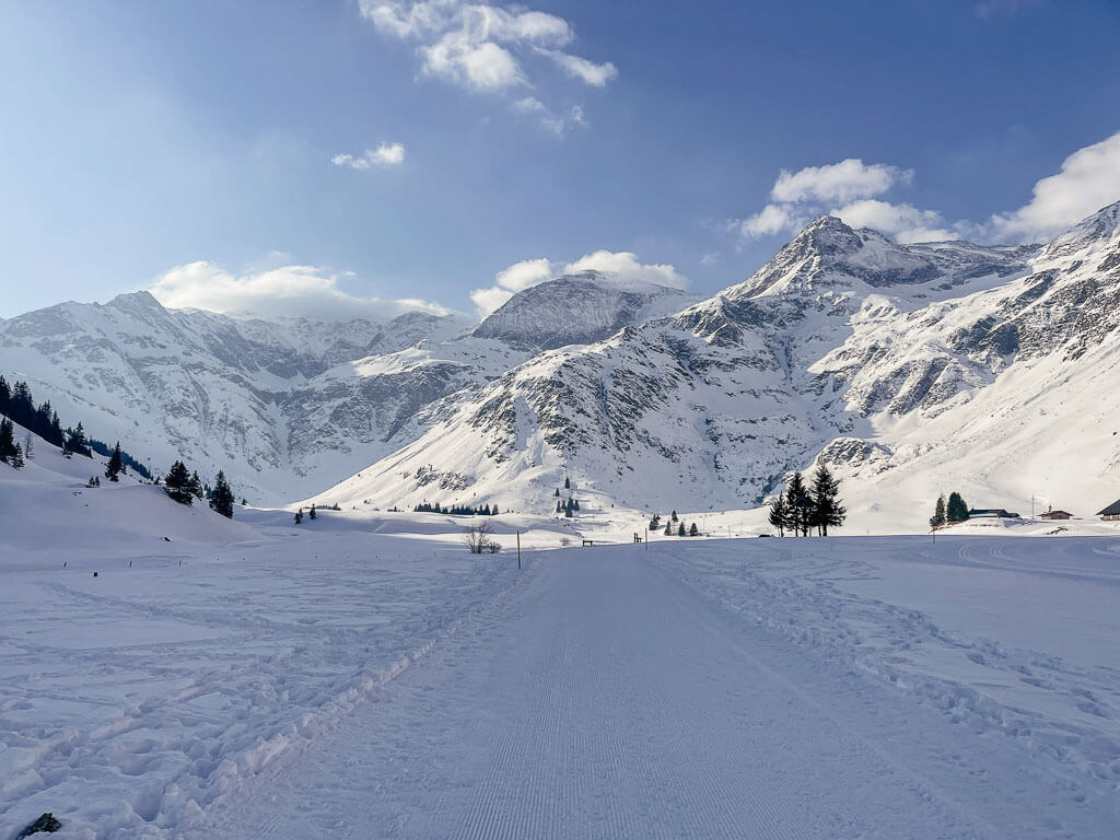 Winterlandschaft in Sportgastein im Gasteinertal