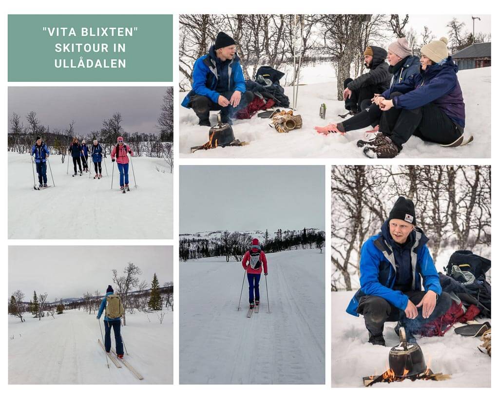 Jämtland - Vita Blixten Skitour in Ulladalen bei Åre