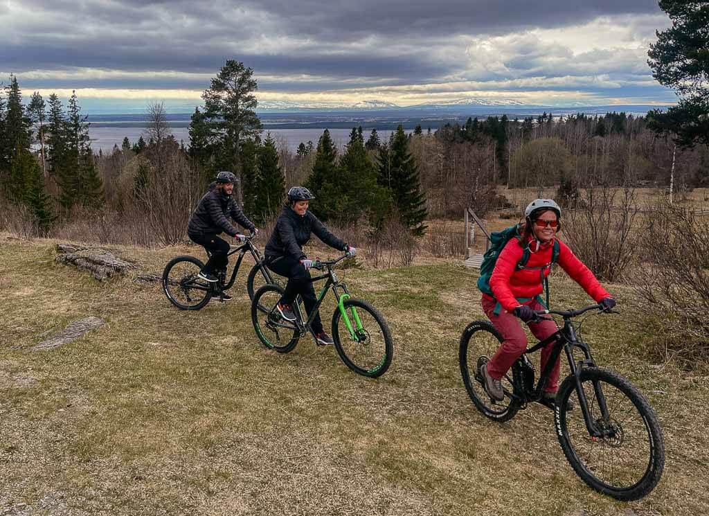 Jämtland - Mountainbiken auf der Insel Frösön bei Östersund