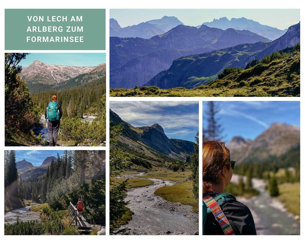 Lechweg wandern von Lech am Arlberg zum Formarinsee