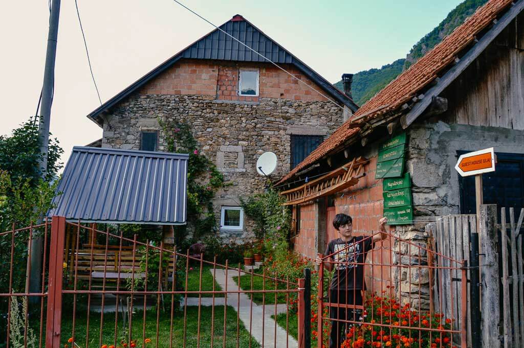 Peaks of the Balkans - Guest House zwischen Plav und Vusanje