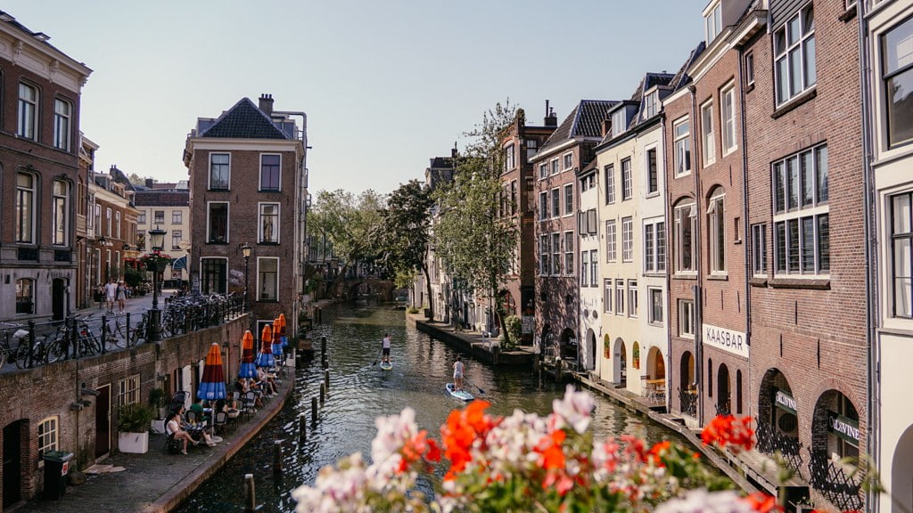 Grachten in Utrecht