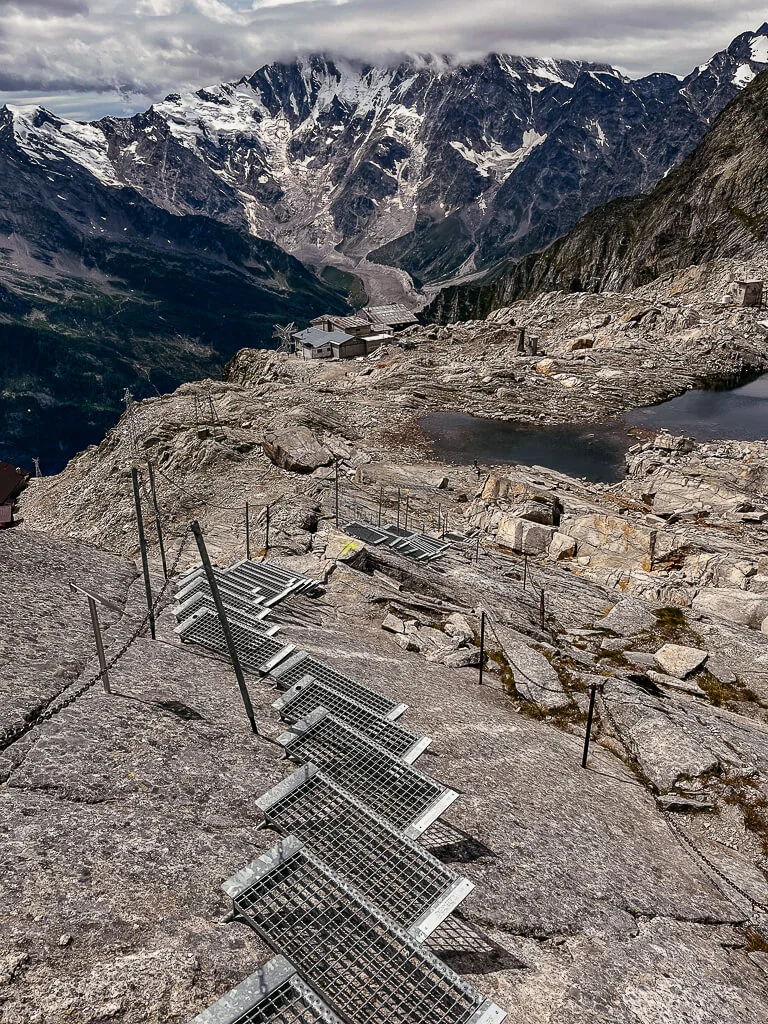 Wandern im Saastal am Monte-Moro-Pass