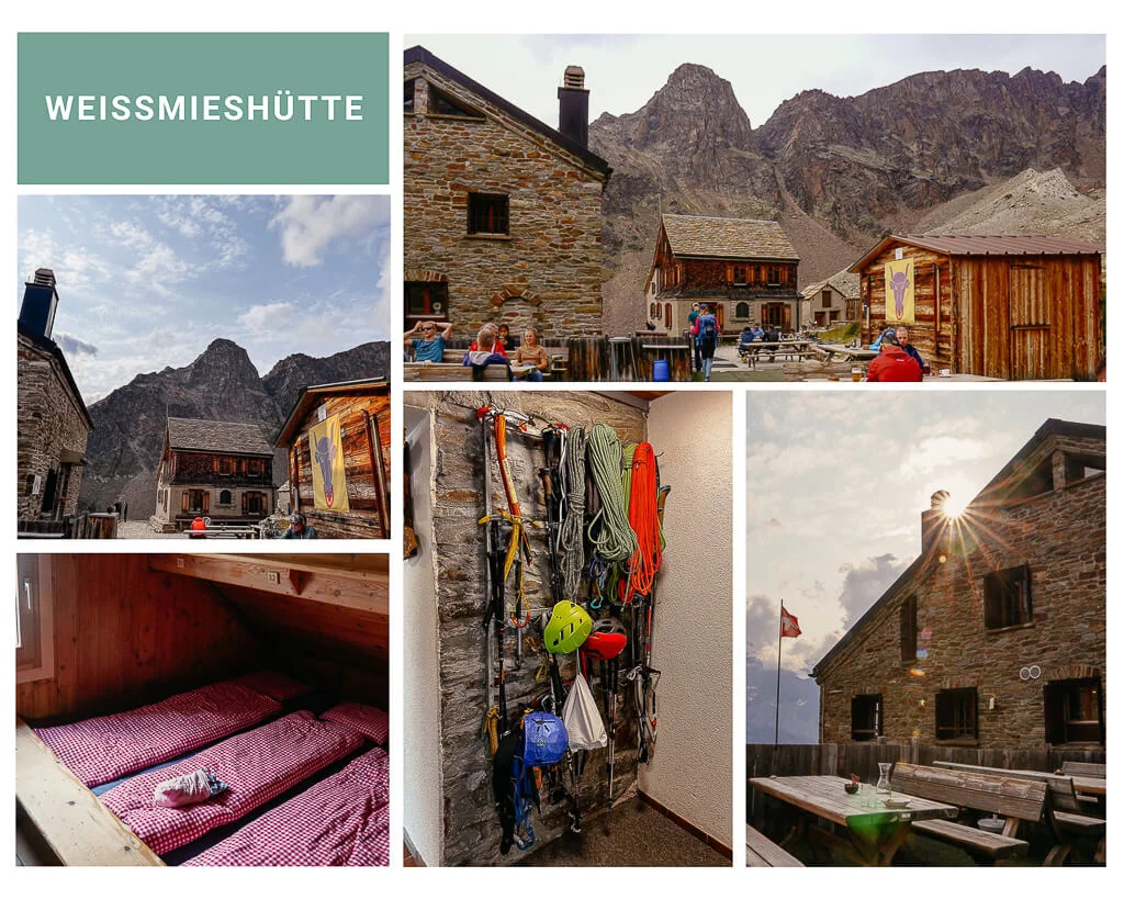 Weissmieshütte im Saastal
