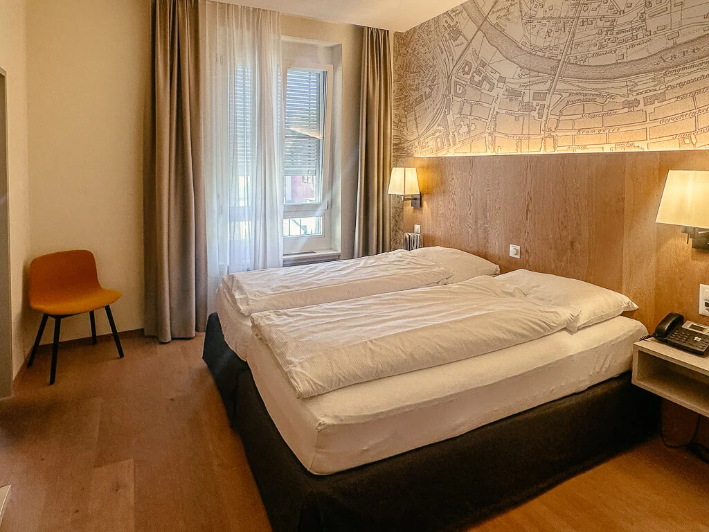 Zimmer im City Hotel Kreuz in der Berner Altstadt