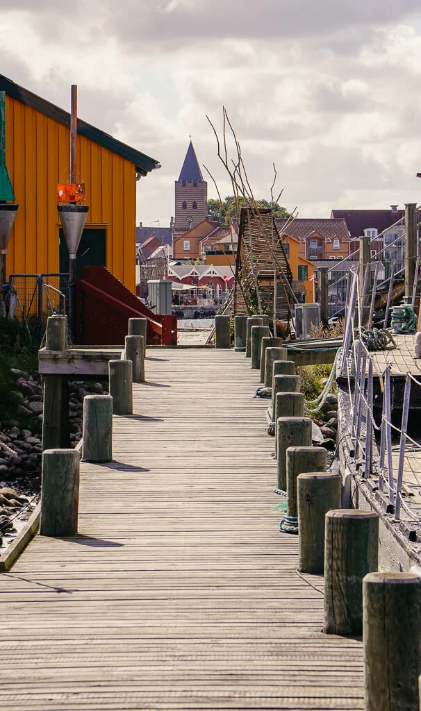 An der alten Holzschiffswerft von Hobro in Himmerland, Dänemark