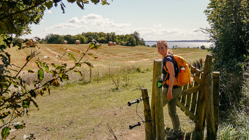 Couchflucht beim Wandern auf der Louns Halbinsel