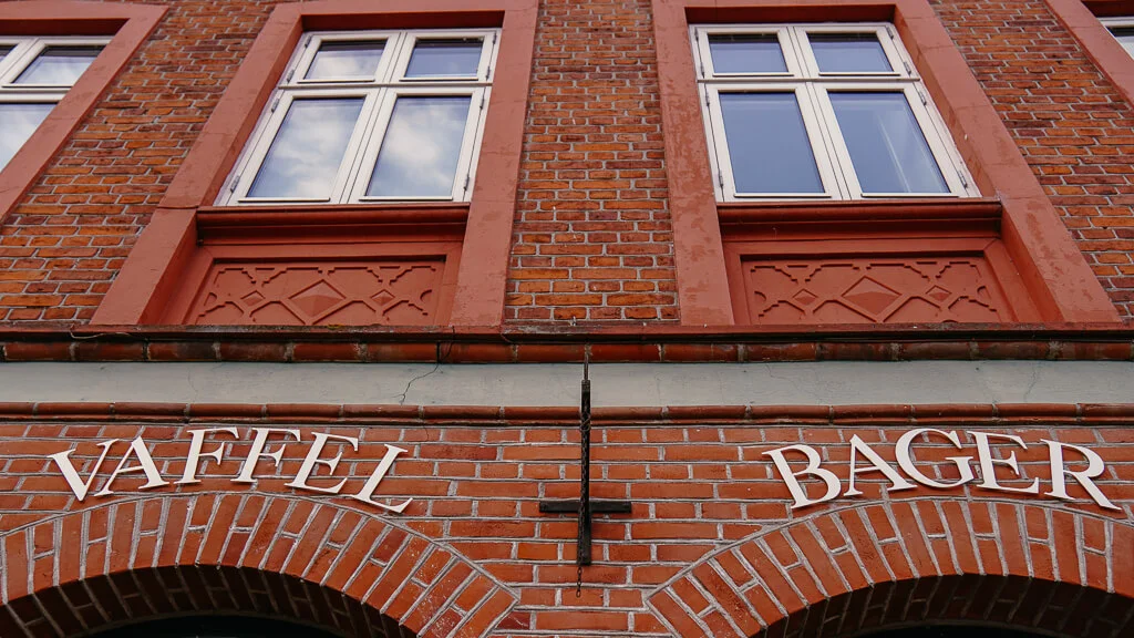 Vaffel Bager im Zentrum von Mariager