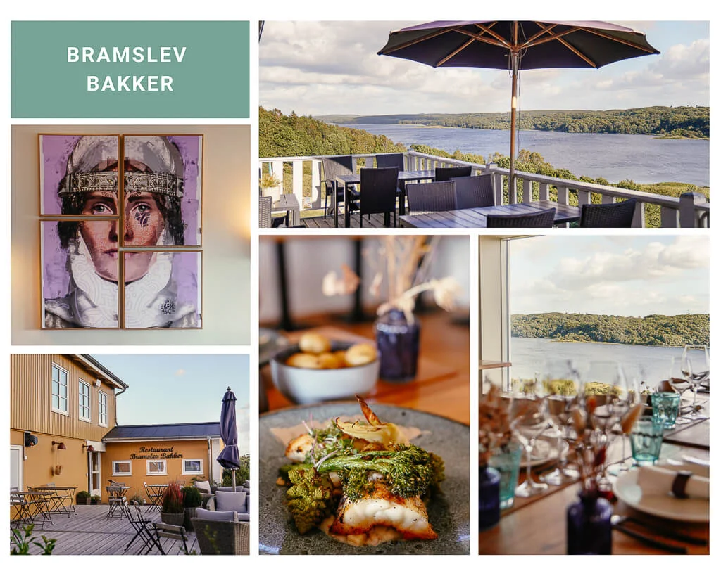 Restaurant Bramslev Bakker am Mariagerfjord bei Hobro in Himmerland
