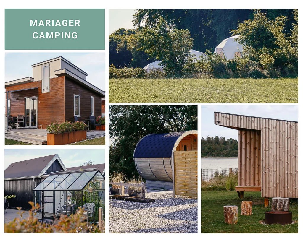 Mariager Campingplatz in Himmerland, Dänemark