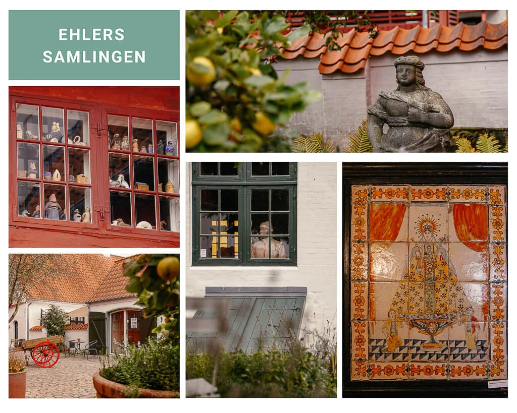Museum Ehlers Samlingen in der Altstadt von Haderslev in Südjütland