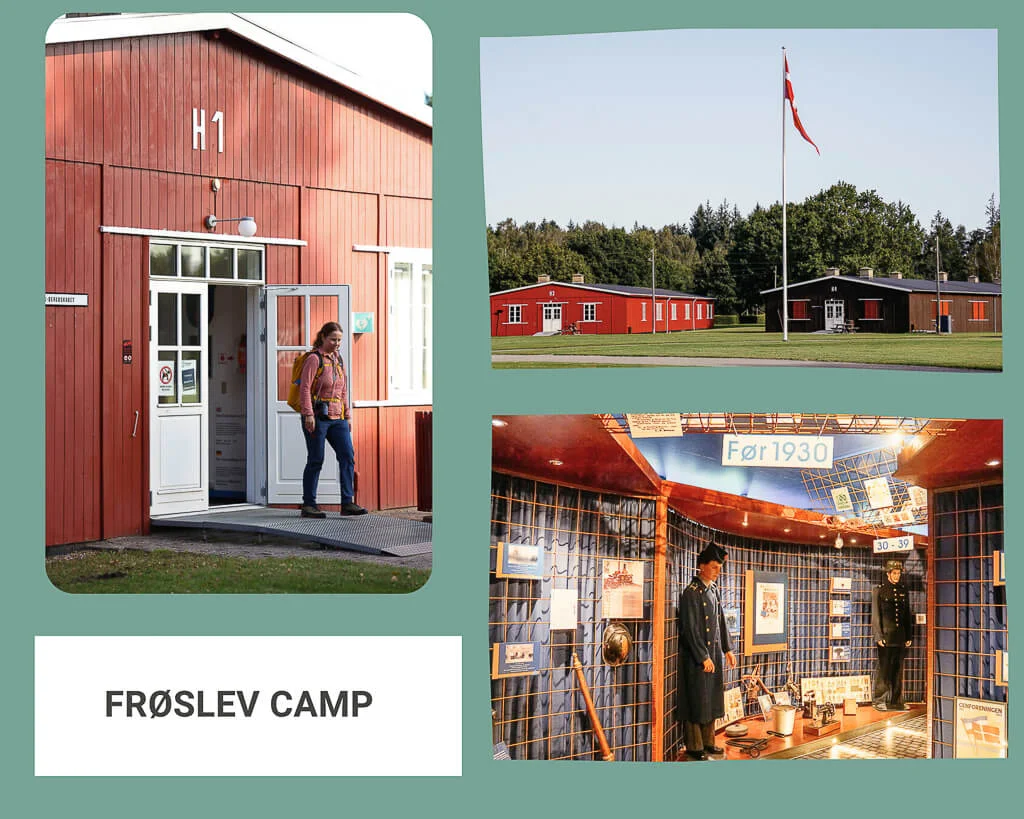 Frøslev Camp Museum und Internierungslager in Südjütland/ Sønderjylland