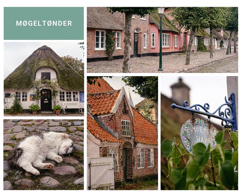 Dorf Møgeltønder in Südjütland/ Sønderjylland