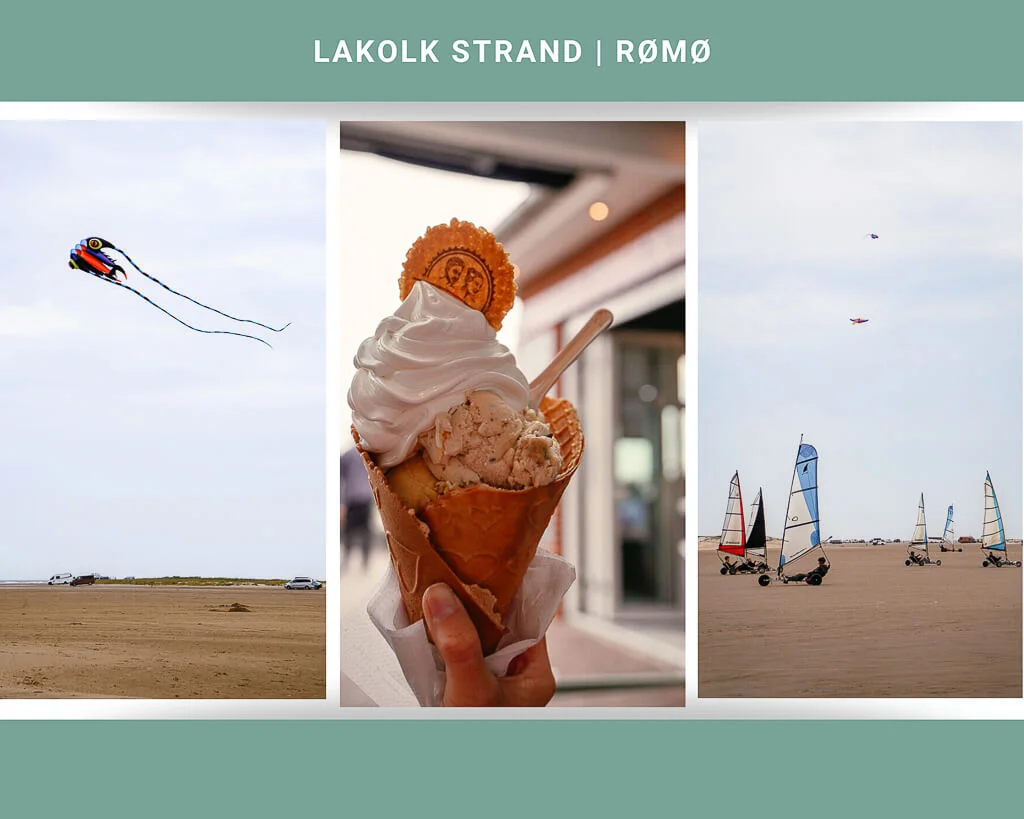 Lakolk Strand auf der Insel Rømø in Südjütland/ Sønderjylland