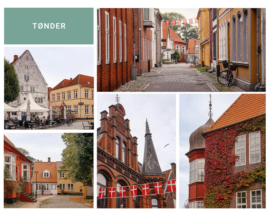Altstadt von Tønder in Südjütland/ Sønderjylland