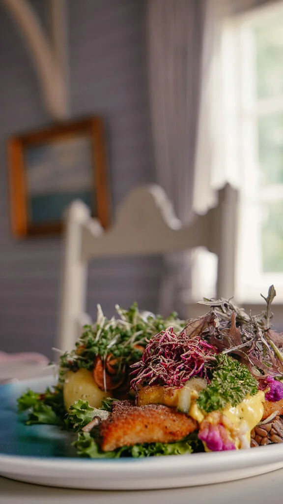 Smørrebrøds im Restaurant Damende in Südjütland/ Sønderjylland