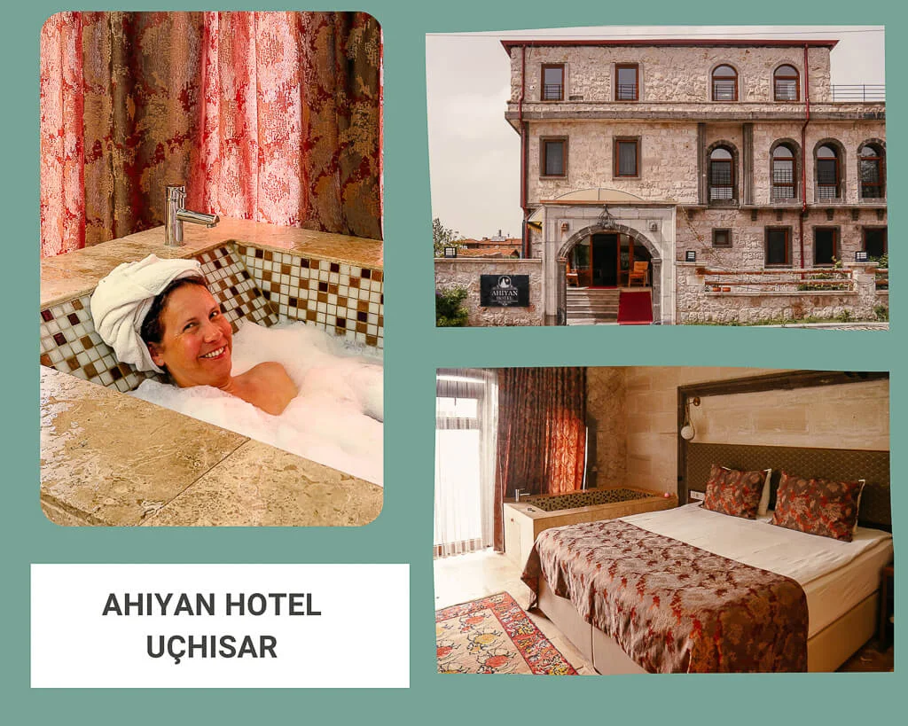 Ahiyan Hotel in Uchisar in Kappadokieb