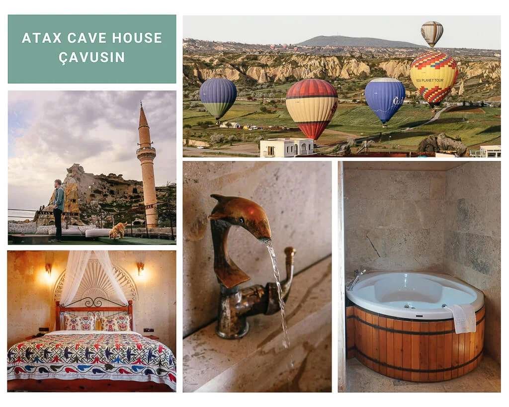 Atax Cave House in Cavusin in Kappadokien