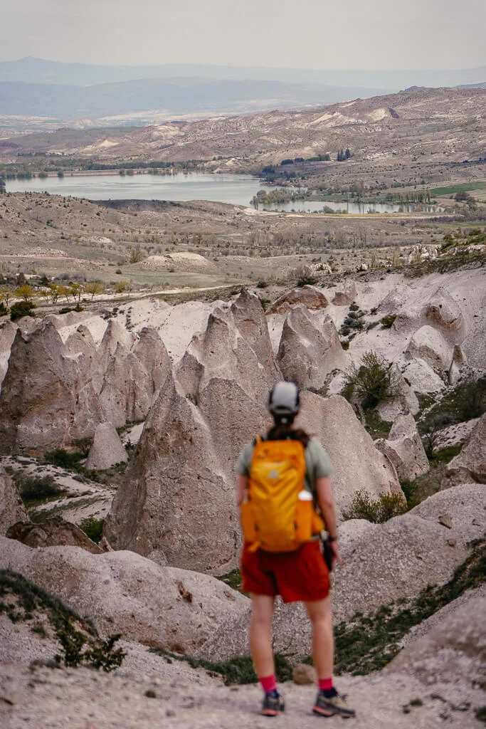 Couchflucht wandert in Kappadokien auf dem Cappadocia Trail.