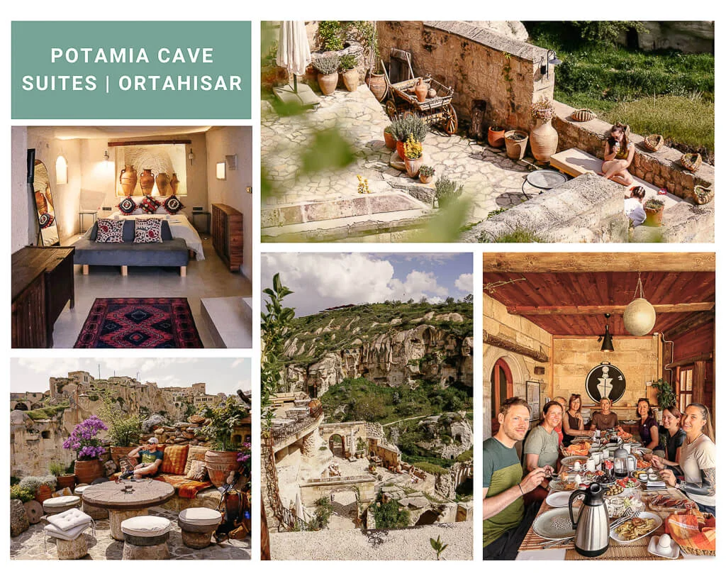 Potamia Cave Suites in Ortahisar in Kappadokien