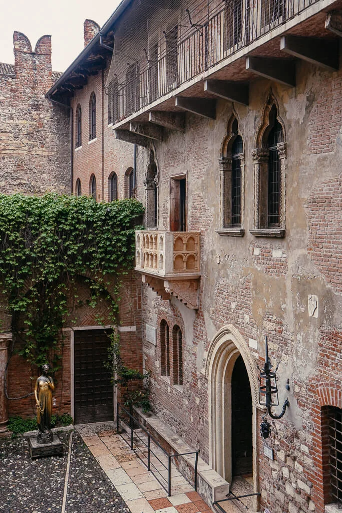 Balkon von Romeo und Julia in Verona