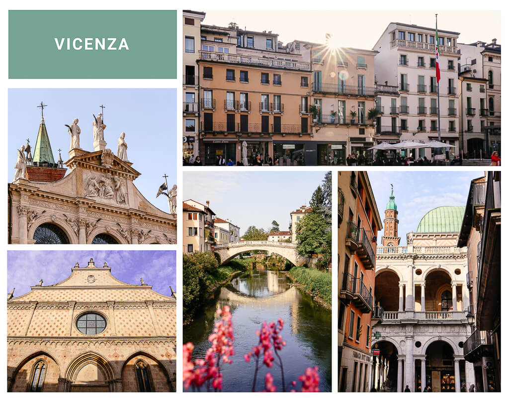 Altstadt von Vicenza w&auml;hrend der Radreise mit Eurobike von Bozen nach Venedig
