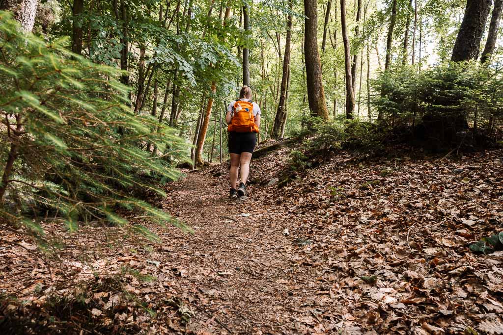 Wanderwege in den belgischen Ardennen (Region Wallonie)
