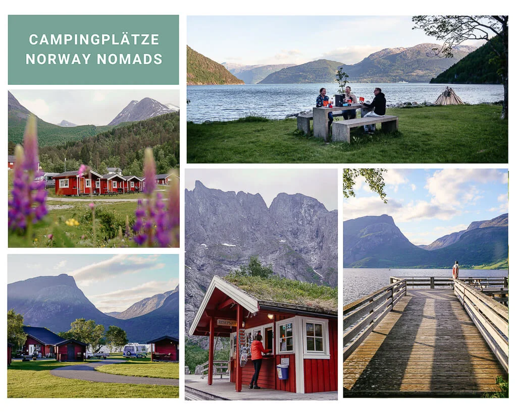 Campingplätze Norway Nomads beim Norwegen Roadtrip von Travelbase